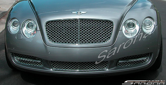 Custom Bentley GT  Coupe Front Bumper (2004 - 2011) - $1190.00 (Part #BT-055-FB)